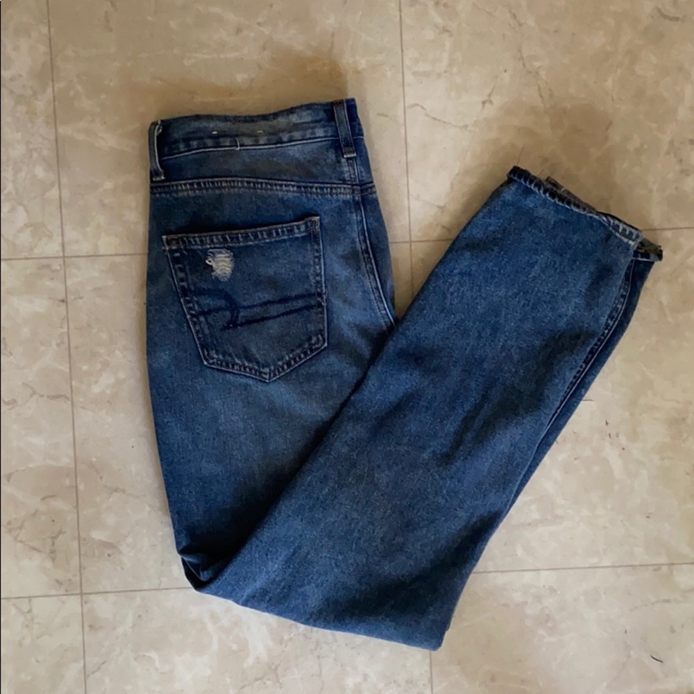 american eagle mom jean | size 8 long
